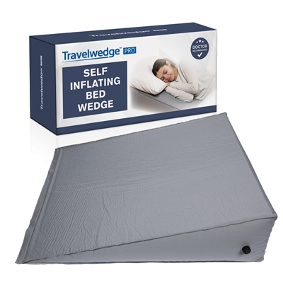 Travelwedge PRO Self Inflating Bed Wedge Pillow