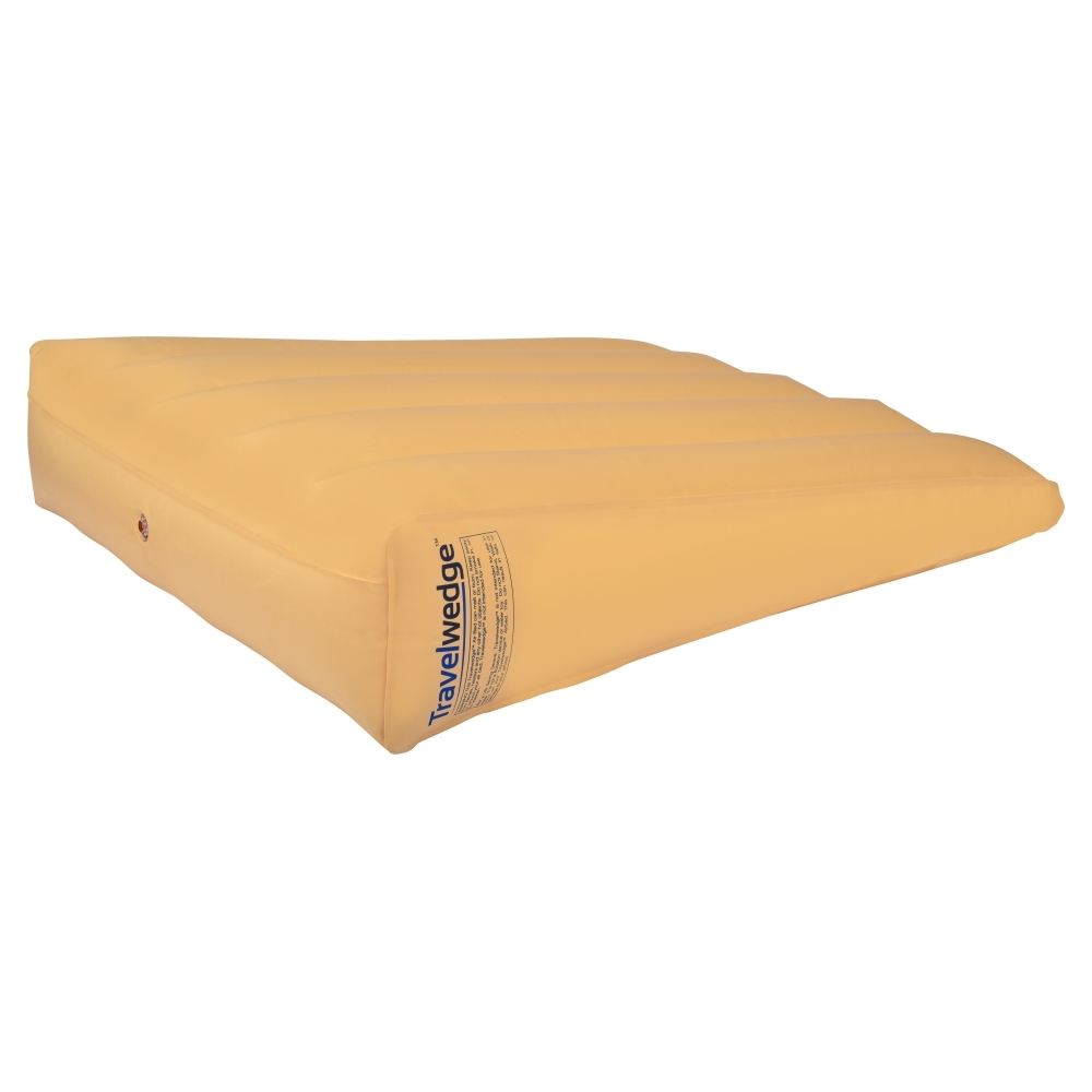 Self Inflating Bed Wedge Pillow - Travelwedge PRO – Travelwedge PRO - Self  Inflating Bed Wedge Pillow