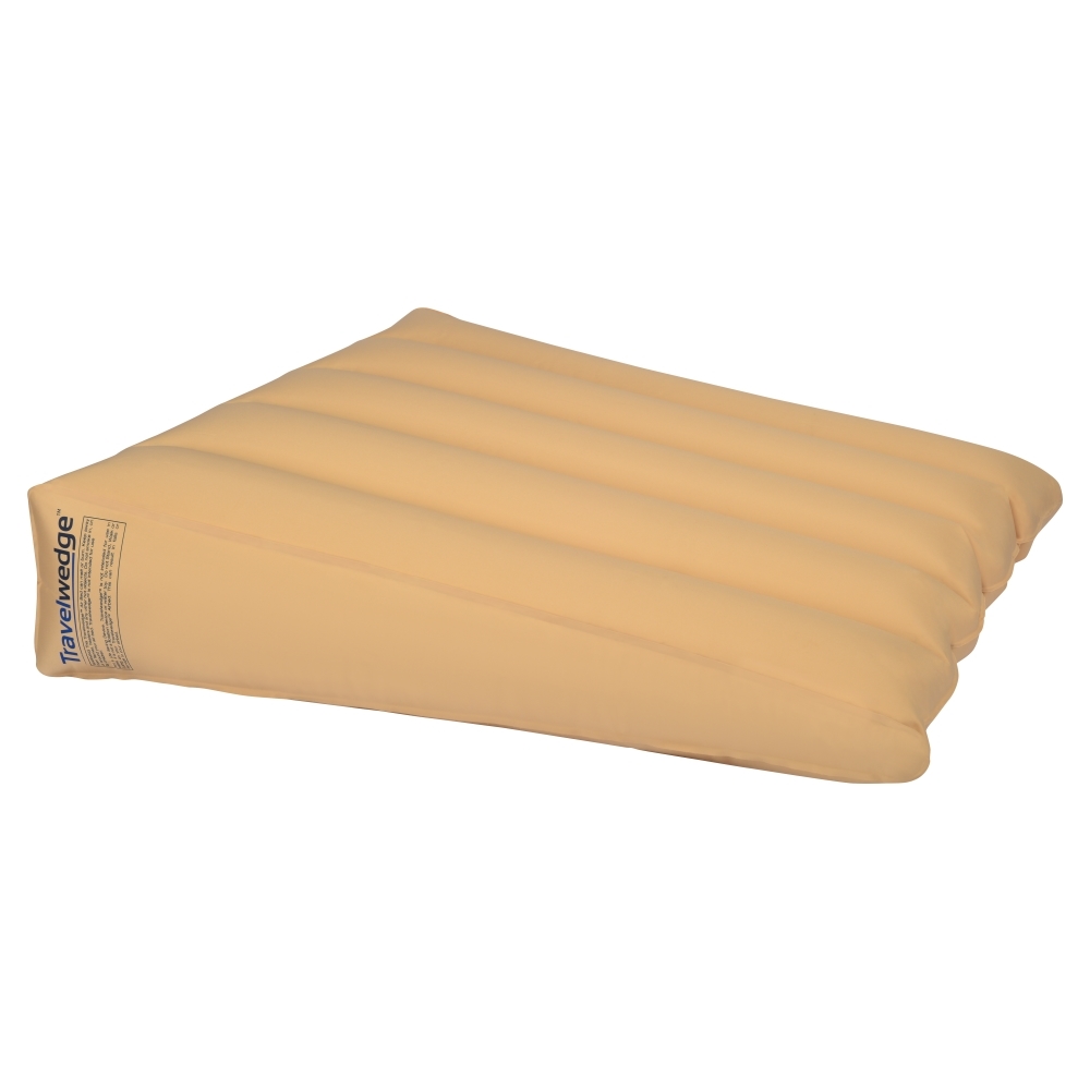 Self Inflating Bed Wedge Pillow - Travelwedge PRO – Travelwedge PRO - Self  Inflating Bed Wedge Pillow