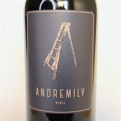 750ml bottle of 2019 Andremily Wines Syrah no. 8 from Ventura California