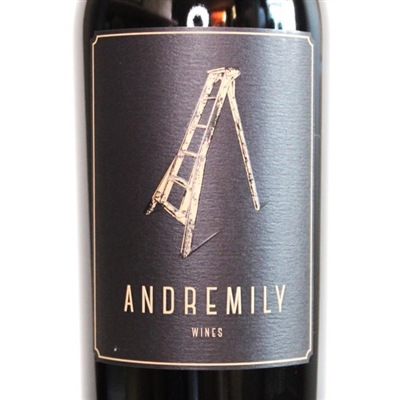 750ml bottle of 2020 Andremily Wines Syrah no. 9 from Ventura California