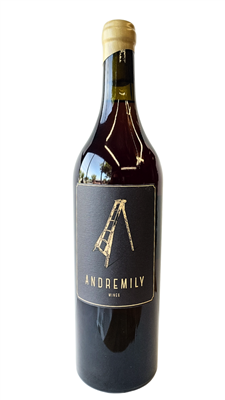 750ml bottle of 2021 Andremily Wines Rose from Ventura California