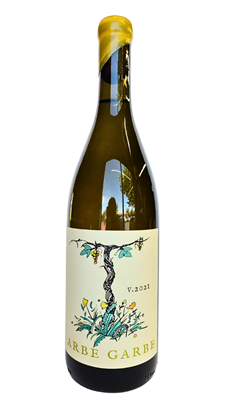 750 ml bottle of 2021 vintage Arbe Garbe White Wine Blend of Tocai Friulano, Malvasia Bianca, and Chardonnay from Sonoma County California