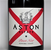 750ml bottle of Aston Wine Pinot Noir from the Sonoma Coast of California