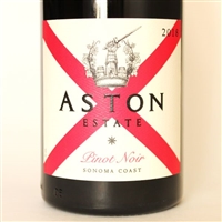 750ml bottle of Aston Estate Pinot Noir from the Sonoma Coast of California