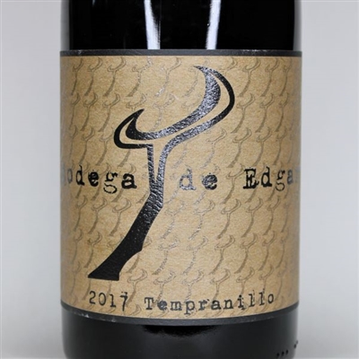 750ml bottle of 2017 Bodega de Edgar Tempranillo from Paso Robles California