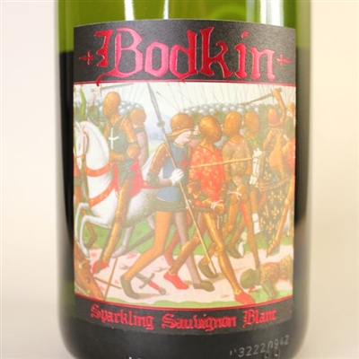 750ml bottle of Bodkin 10th Cuvee Agincourt Sparkling wine of Sauvignon Blanc from California