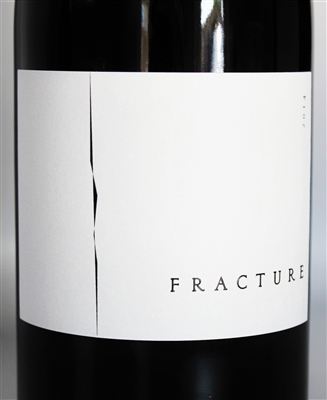750ml bottle of Booker Wines Fracture, 100% Syrah from Paso Robles California
