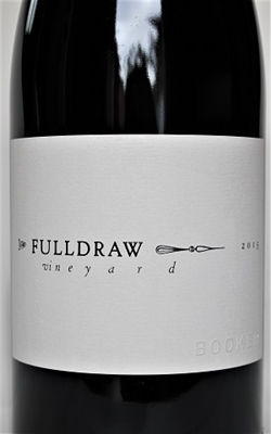 750ml bottle of Booker Wines Fulldraw 2015, Grenache Mourvedre Syrah red blend from Paso Robles California