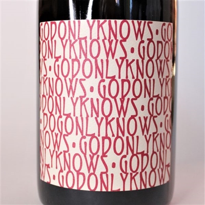 750ml bottle of 2018 Cayuse God Only Knows from the Walla Walla Valley of Washington State