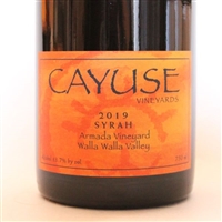 750ml bottle of 2019 Cayuse Armada Vineyard Syrah from the Walla Walla Valley of Washington State