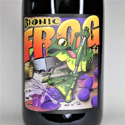 750ml bottle of 2019 Cayuse Bionic Frog Syrah from the Walla Walla Valley of Washington State