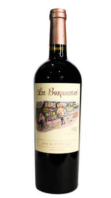 750ml bottle of Les Bouquinistes Chapter Seven Red Wine by Coup de Foudre of Napa Valley California USA