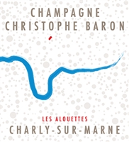 1.5L Magnum of 2018 Champagne Christophe Baron Les Alouettes Brut Nature from Charly-Sur-Marne Champagne France