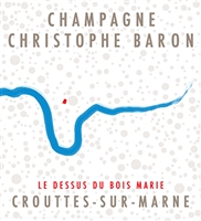 1.5L Magnum of 2018 Champagne Christophe Baron Le Dessus Du Bois Marie Brut Nature from Crouttes-Sur-Marne Champagne France