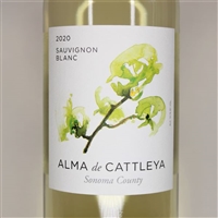 750ml bottle of 2020 Alma de Cattleya Sauvignon Blanc from Sonoma County California