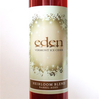 375 ml bottle of Eden Ice Cider Brandy Barrel Aged Heirloom Blend from Vermont