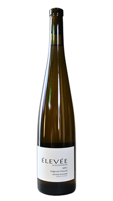 750ml bottle of 2021 vintage Elevee Gruner Veltliner from the Ridgecrest Vineyard in the Ribbon Ridge AVA of the Willamette Valley in Oregon USA