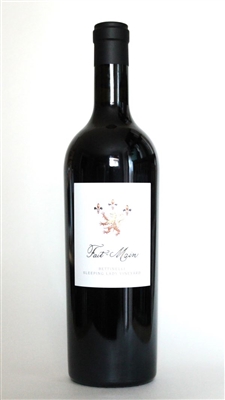 750ml bottle of 2018 Fait-Main Bettinelli Sleeping Lady Cabernet Sauvignon red wine from Yountville Napa Valley California