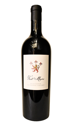 750ml bottle of 2021 Fait-Main Beckstoffer Las Piedras Cabernet Sauvignon red wine from St. Helena Napa Valley California
