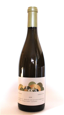 750ml bottle of 2020 Ferren Chardonnay from the Sonoma Coast of California