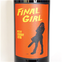 750ml bottle of 2016 Final Girl Petit Verdot from the Happy Canyon AVA of Santa Barbara County California