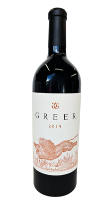 750ml bottle of 2019 Greer Cabernet Sauvignon from Rutherford Napa Valley California USA