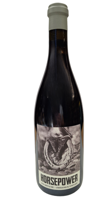 750ml bottle of 2018 Horsepower Grenache Fiddleneck Vineyard in Walla Walla Valley of Washington State