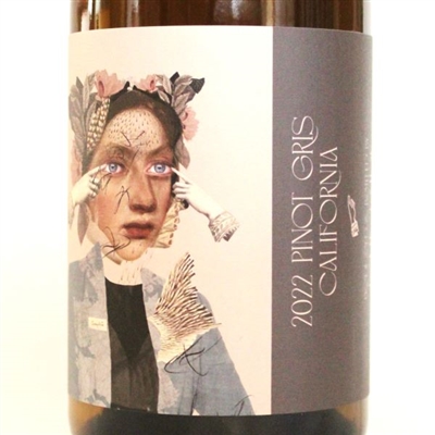 750ml bottle of 2022 Jolie-Laide Pinot Gris white wine from California