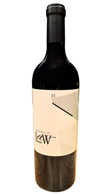 750ml bottle of 2022 Law Estate Wines Audacious red blend of Grenache Cabernet Sauvignon and Syrah from Paso Robles California USA