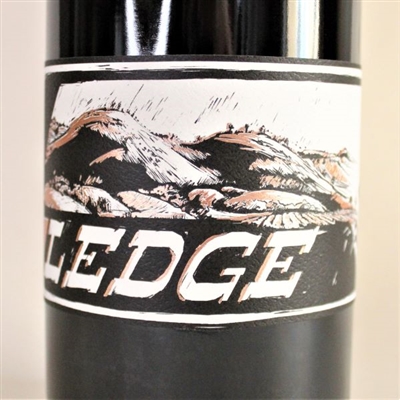 750ml bottle of 2018 Ledge Syrah from Block 11 Estrella Clone of the Bien Nacido Vineyard in Santa Maria Valley of Santa Barbara County California