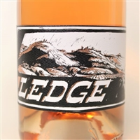 750ml bottle of 2019 Ledge MCA Rose from the James Berry Vineyard in the Willow Creek District AVA of Paso Robles California