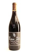 750ml bottle of 2022 Lieu Dit Cabernet Franc Sans Sourfre red wine from the Santa Ynez Valley of California