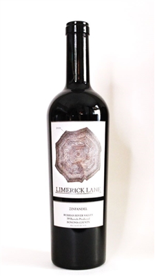 a 750ml bottle of 2021 Limerick Lane Zinfandel from the Russian River Valley of Sonoma County California