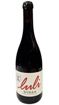 750ml bottle of 2023 Luli Syrah from the Santa Lucia Highlands in Monterey County California