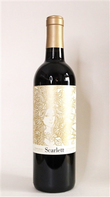 750ml bottle of 2019 Scarlett Zinfandel by McGah Family Vineyards in Rutherford Napa Valley California