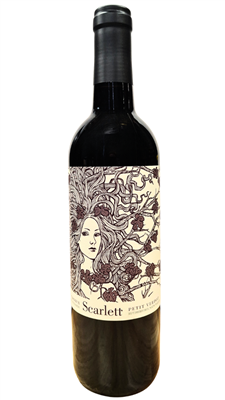 750ml bottle of 2022 Scarlett Petit Verdot by McGah Family Vineyards in Rutherford Napa Valley California