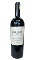 750ml bottle of 2021 Mirror Cabernet Fran from the Sugarloaf Vineyard  of Napa Valley California USA