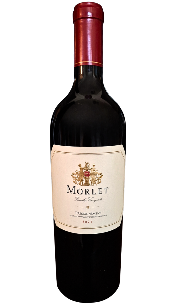 750ml bottle of 2021 Morlet Passionnement Cabernet Sauvignon red blend from the Oakville AVA of Napa Valley California