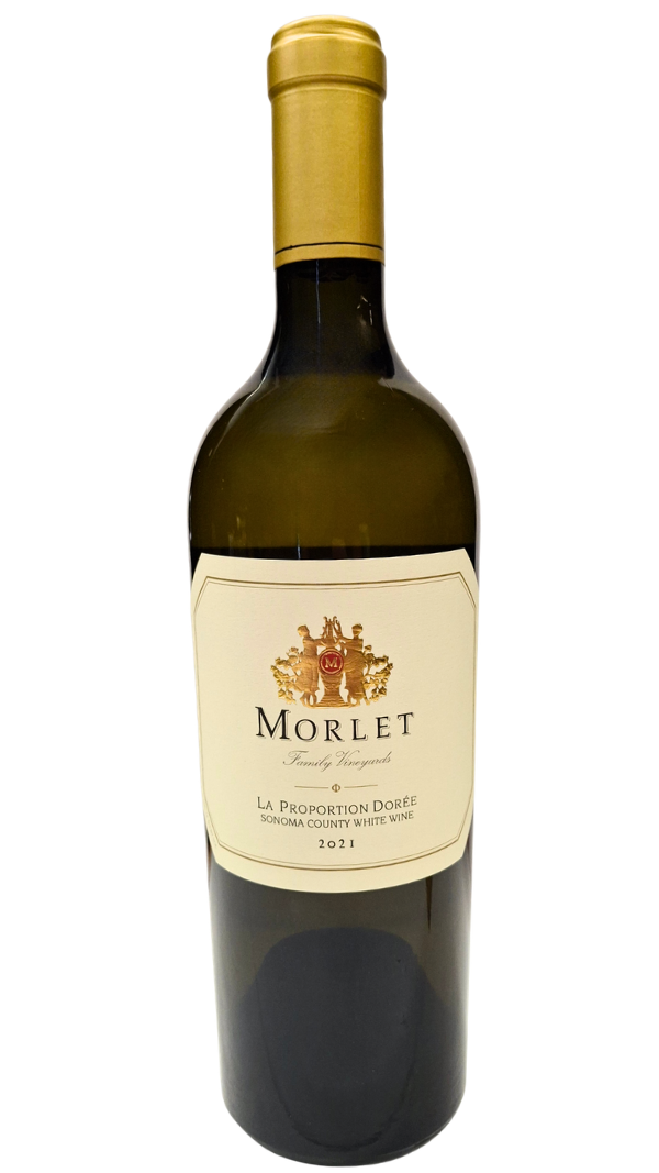 750ml bottle of 2021 Morlet La Proportion Doree from Sonoma County California
