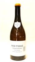 750 ml bottle of 2021 vintage Nid Tisse Chardonnay from the Hyde Vineyard in Carneros Napa Valley California