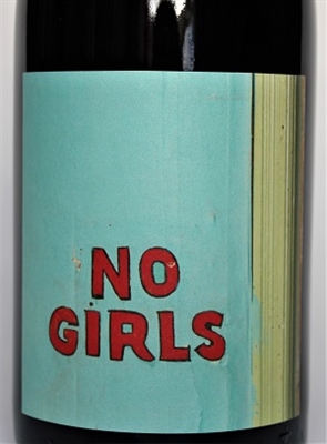 750ml bottle of 2012 No Girls Grenache from the La Paciencia Vineyard in Walla Walla Valley of Washington State