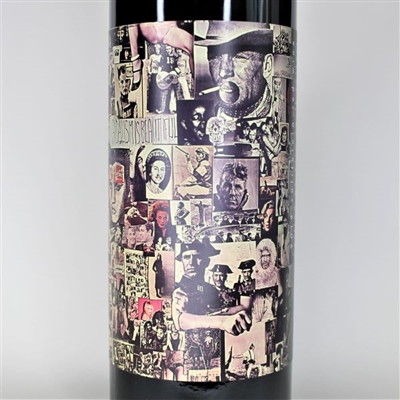 750ml bottle of 2019 Orin Swift Abstract red blend of Grenache Syrah and Petite Sirah from Napa Sonoma and Mendocino counties in California