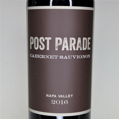 750 ml bottle of 2016 Post Parade Cabernet Sauvignon from Napa Valley, California