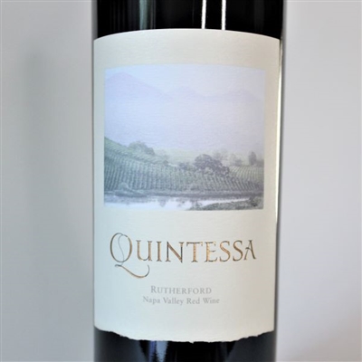 750ml bottle of 2018 Quintessa proprietary red wine blend from the Rutherford AVA of Napa Valley California