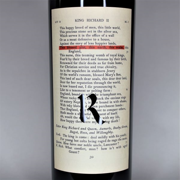 Realm Cellars The Bard 2018 | Buy Online at Falling Bright Wine Merchants