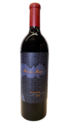 750 ml bottle of 2017 Rivers-Marie Cabernet Sauvignon from the Lore Vineyard in the Oakville AVA of Napa Valley California