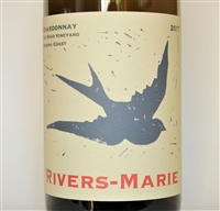 750ml bottle of 2017 Rivers Marie Joy Road Vineyard Chardonnay from the Sonoma Coast of California