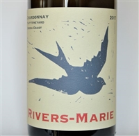 750ml bottle of 2017 Rivers Marie Platt Vineyard Chardonnay from the Sonoma Coast of California