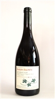 750ml bottle of 2017 Saxon Brown Pinot Noir red wine from the Hayfield Block of Durell Vineyard in Sonoma California